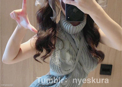 极品爆乳女神美少女香草少女(九尾狐狸)VIP版-露背毛衣[12p+1v/379M]