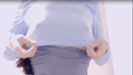 cuteli-灰色包臀裙1v